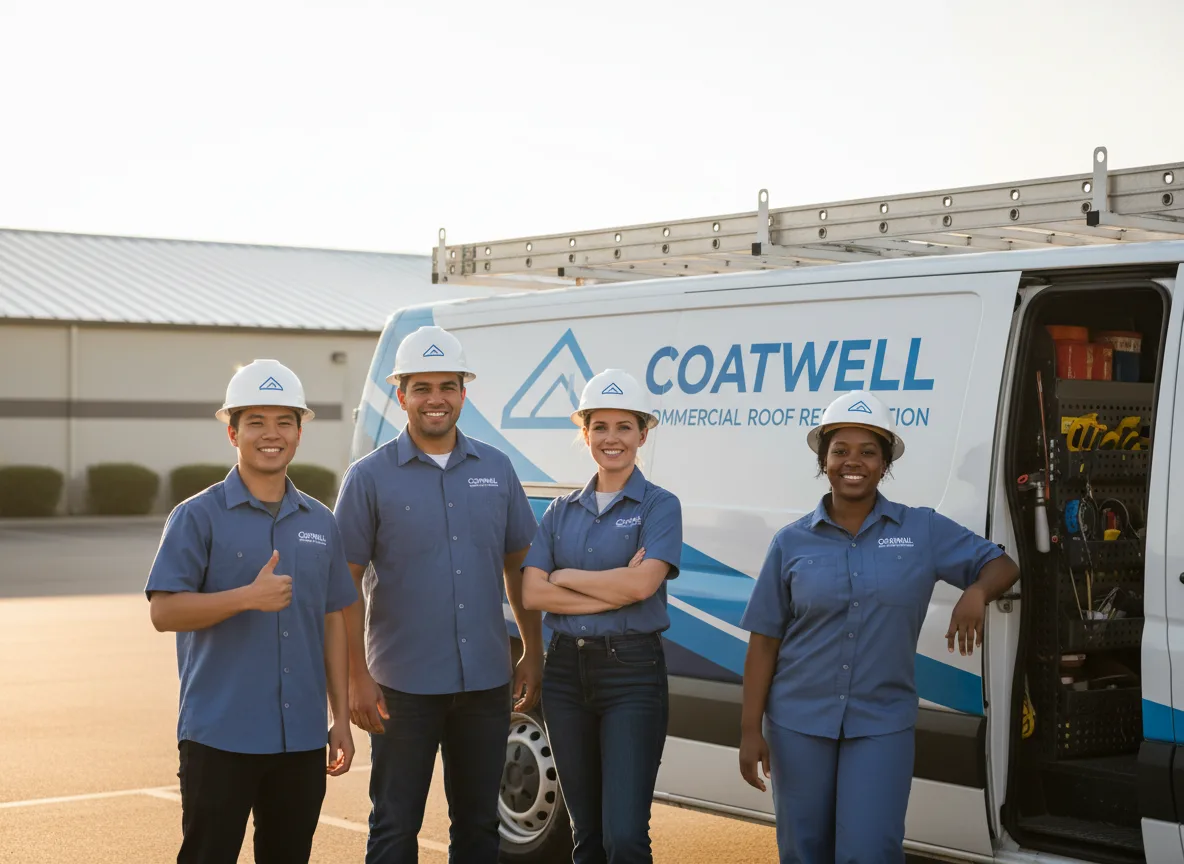 Commercial roof coating company in Wyatt, MO